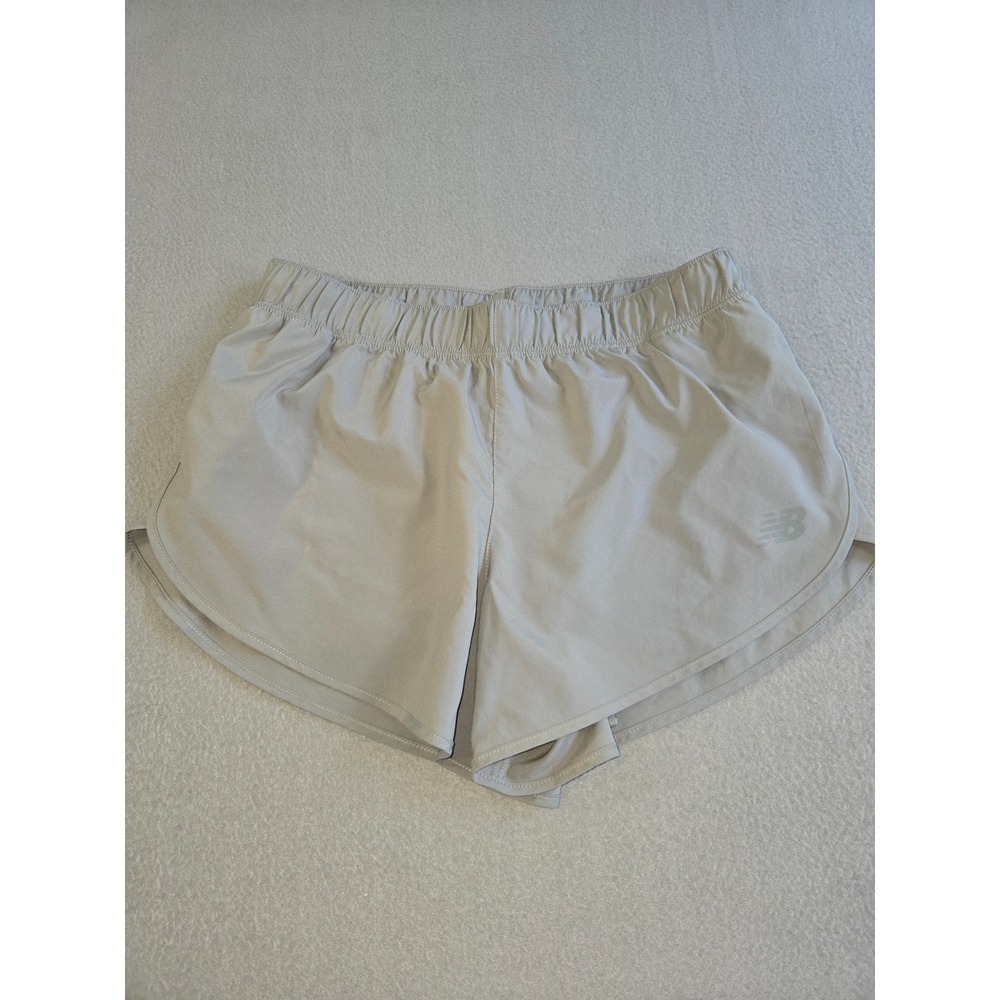 New Balance Running Shorts‎ Womens Small Gray Athletic Track Built-in Liner 3in